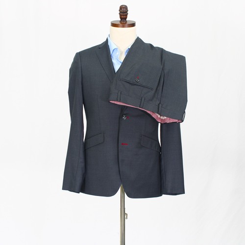 Bespoke 37s gray full - gray, suit
